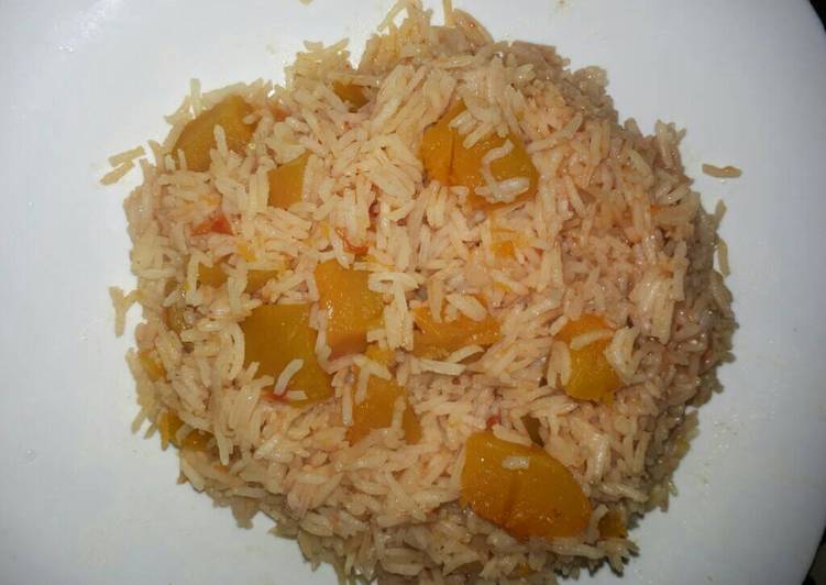 Pumpkin rice
