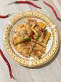 169. Martabak Daging, telur, dan jamur