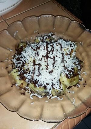 Foto resep Pisang bakar coklat keju