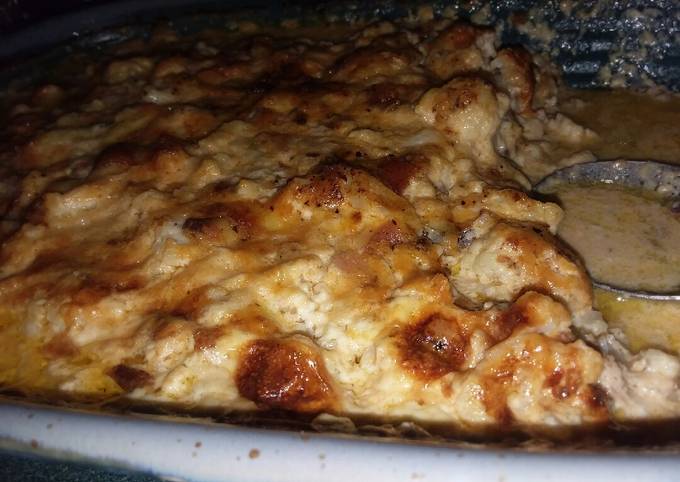 Recipe of favorite Cheesy Cauliflower KickAsserole 🧀