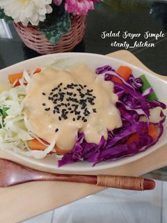 Foto resep Salad Sayur Simple