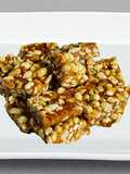 வேர்க்கடலை பர்பி, விரத(peanut chikki recipe in tamil)