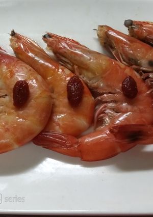 A picture of Drunken Shrimp.
