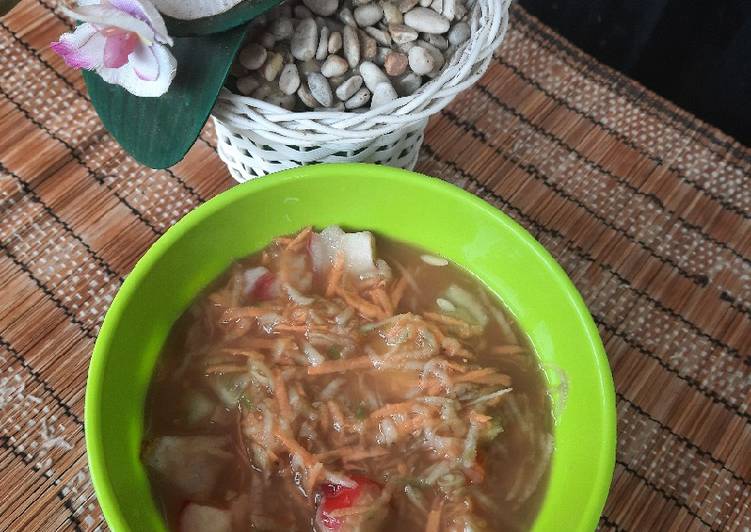 Resep Rujak Kecut, Sempurna