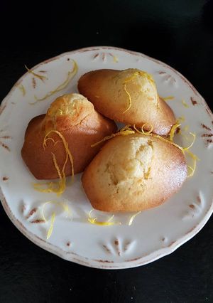 Une photo de Madeleines citron