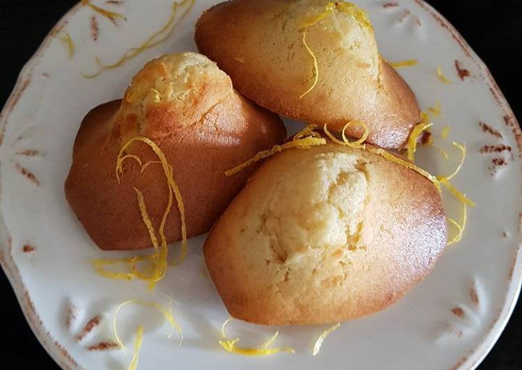 Recette: Madeleines citron