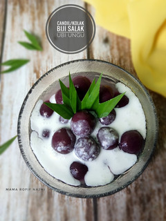 Foto resep Candil/Kolak Biji Salak Ubi Ungu