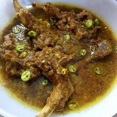 Black Pepper Mutton Chops Karahi A picture of Black Pepper Mutton Chops Karahi.