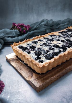 Une photo de Tarte aux myrtilles