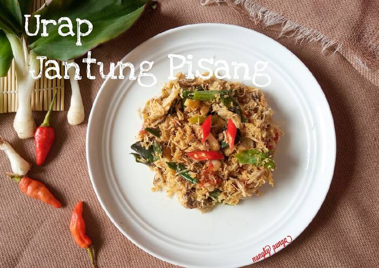 Bumbu Urap jantung pisang daun kencur | Bahan Membuat Urap jantung pisang daun kencur Yang Bisa Manjain Lidah