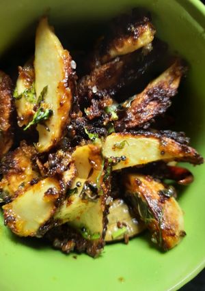 কচু ভাজা (kochu bhaja recipe in Bengali) রেসিপির প্রধান ছবি