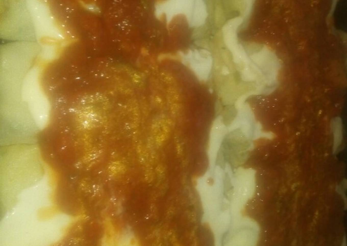 Canelones de verdura y carne picada!