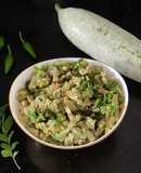 Snake gourd subji
