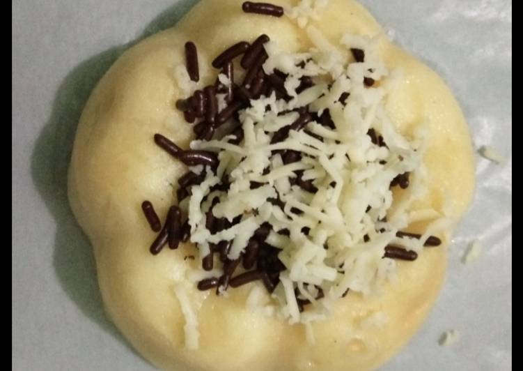 Resep 18. Pyrex Bread Choco Cheese / Puding Kaca Roti Tawar yang Sempurna