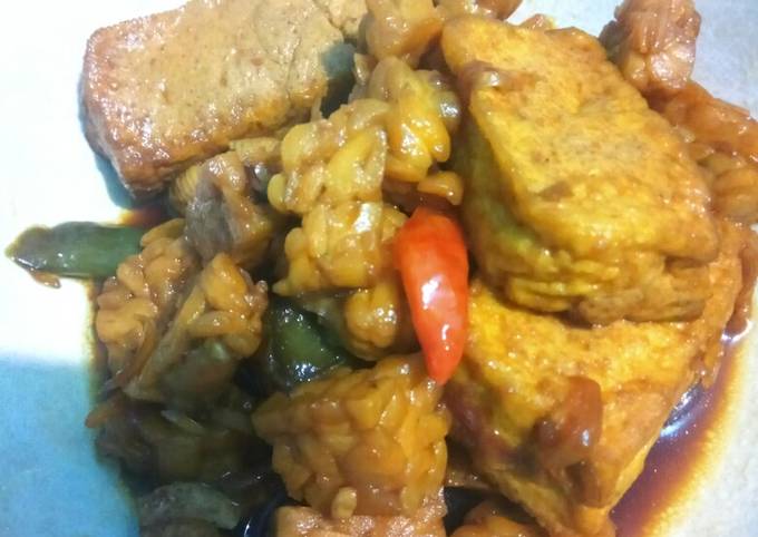 Resep Tahu Tempe Kecap Oleh Mpok Ismi Cookpad