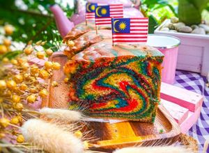Gambar Kek Marble Merdeka