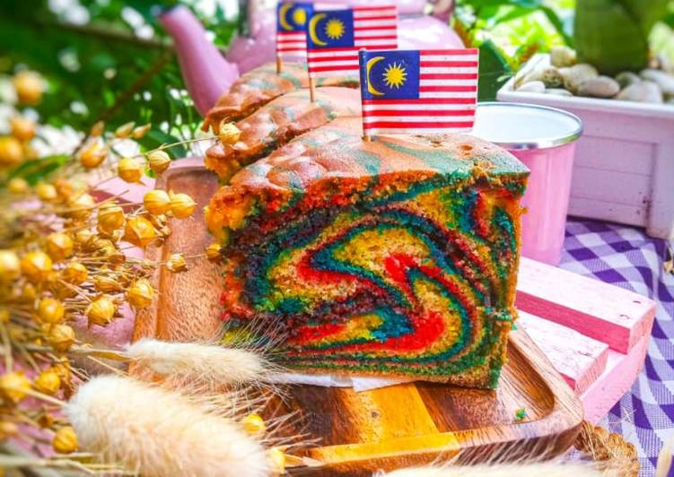 Kek Marble Merdeka, Resepi Percuma 2021