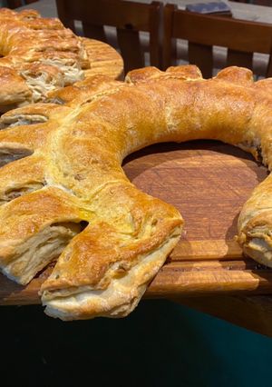 Una foto de Rosca de chicharrones !!!