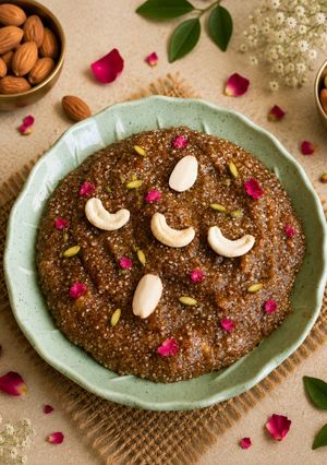 बाजरे की लापसी रेसिपी मुख्य फोटो