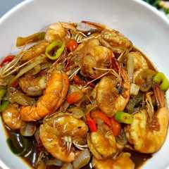 รูปของ Udang saus lada hitam
