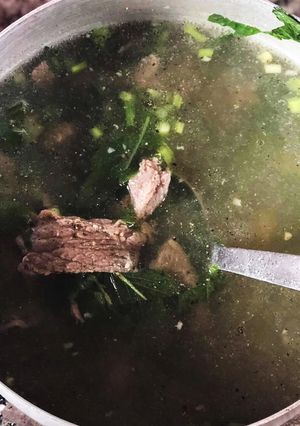 Hình của món Canh thịt bò.