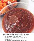 Nước sốt hủ tiếu mì khô / bánh mì