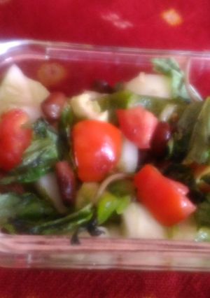 A picture of Mexican salad.