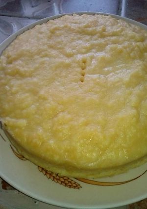 A picture of Steam corn cake.
