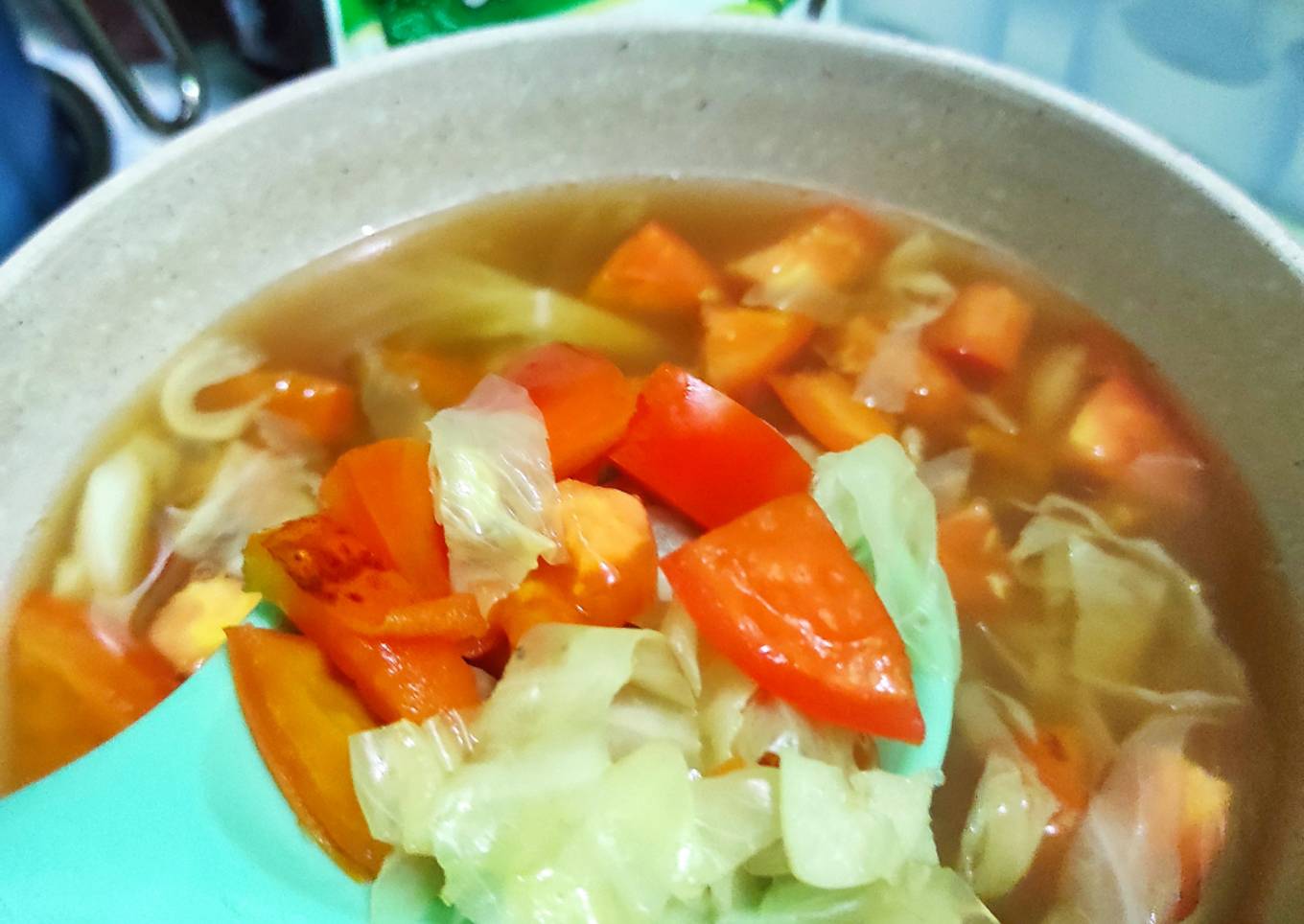 Bening Kubis Tomat Bumbu Soto Ayam Praktis/Instan Sajiku #513³²