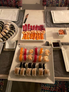Una foto de Sushi casero
