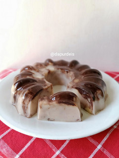 Foto resep Puding Marmer Tape Singkong