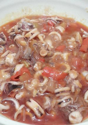 Foto resep Cumi asam manis