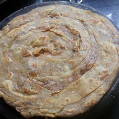 A picture of Achari paratha.