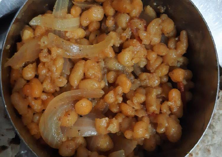 Recipe of Boondi sabji