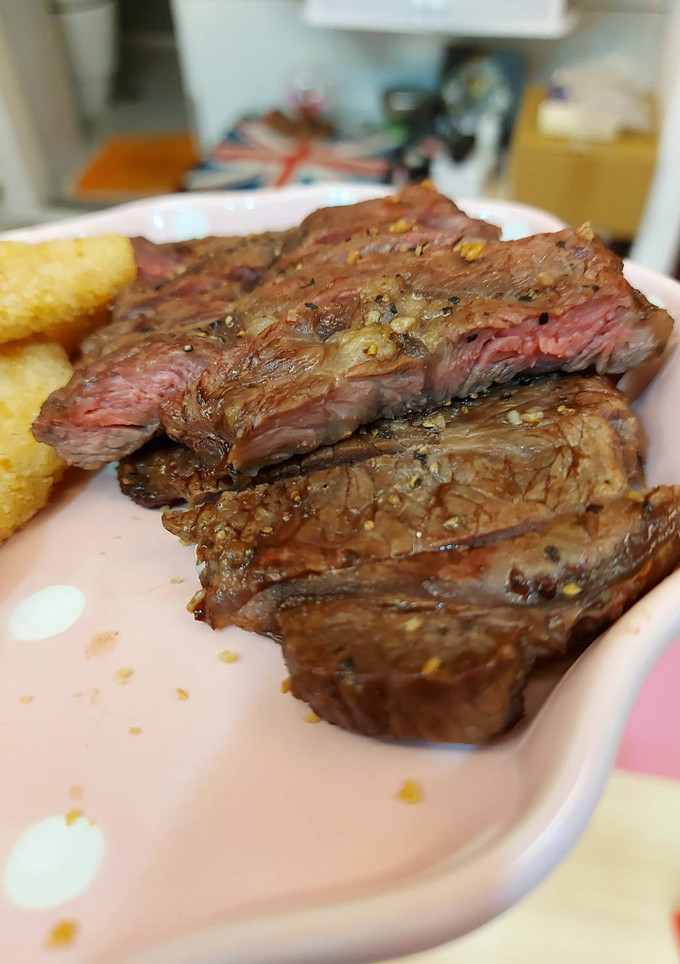 氣炸牛排 的食譜成品照片