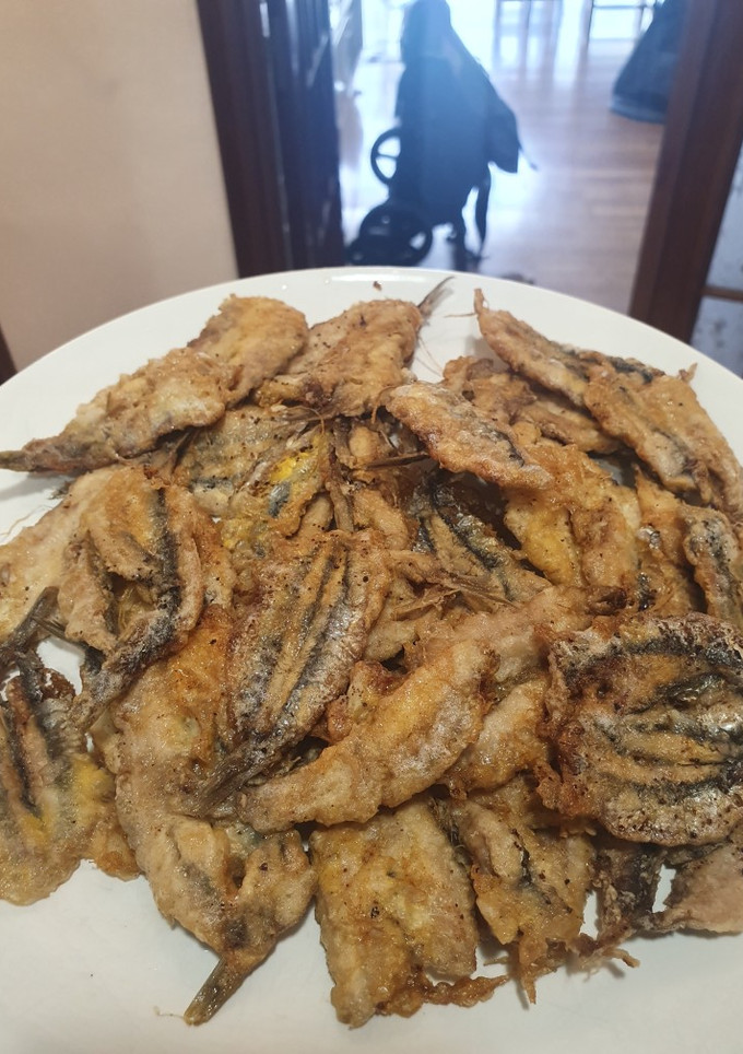 Una foto de Boquerones fritos