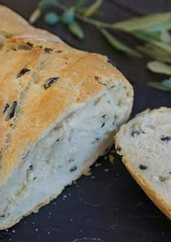 Una foto de Pan de aceitunas