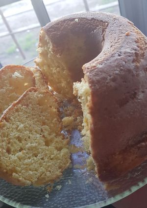 Una foto de Budín de naranja🍊 Súper FÁCIL Y RÁPIDO