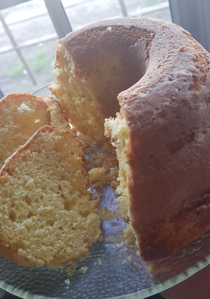 Una foto de Budín de naranja🍊 Súper FÁCIL Y RÁPIDO