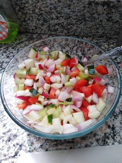 Una foto de Ensalada crujiente
