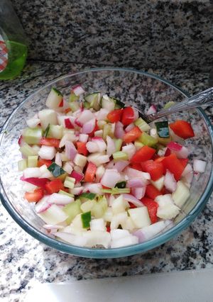 Una foto de Ensalada crujiente