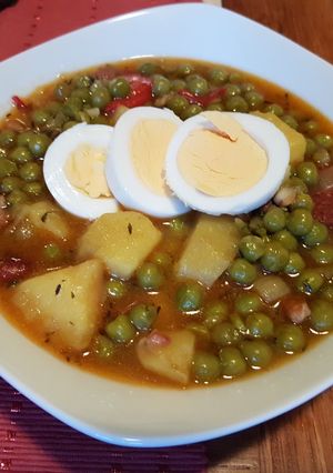 Foto principal de Arvejas o guisantes al estilo canario