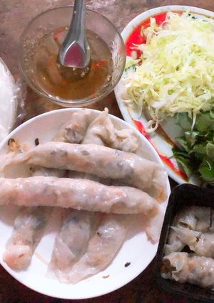 Hình của món Bánh cuốn nóng chay (phiên bản bánh tráng).