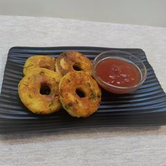 A picture of Bhagar Rice cutlet.