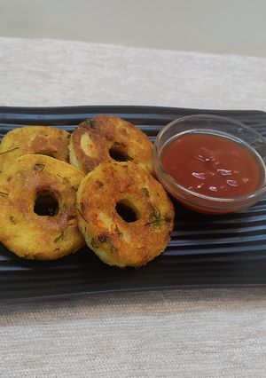 A picture of Bhagar Rice cutlet.