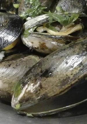 Una foto de Mejillones a la provenzal