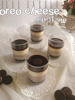 Foto resep Oreo cheese dessert cup
