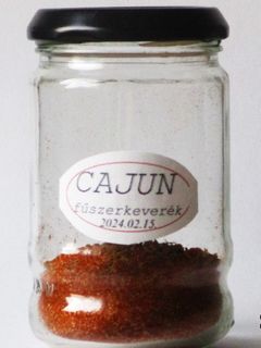 Cajun házi fűszerkeverék recept fotója