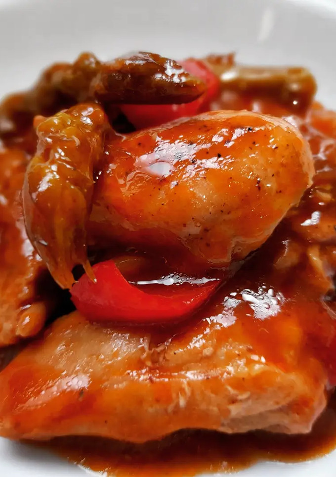 Una foto de Pollo estofado con verduritas