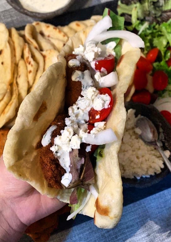Una foto de Falafel